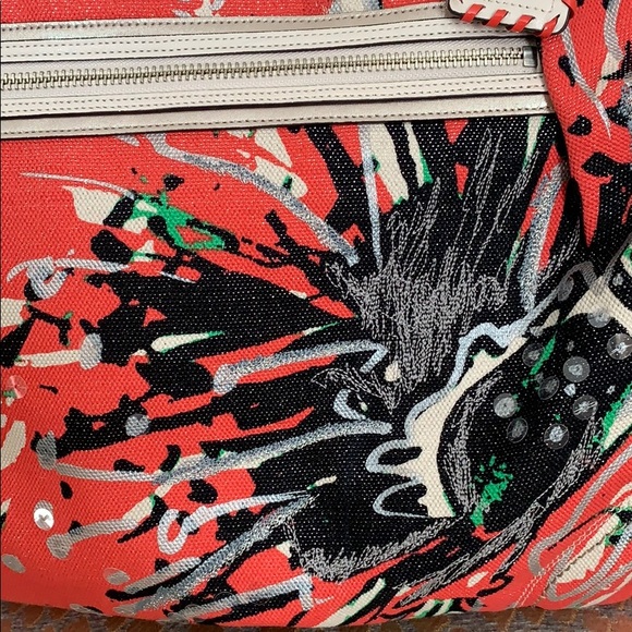 Coach like new floral bag purse - Picture 2 of 7